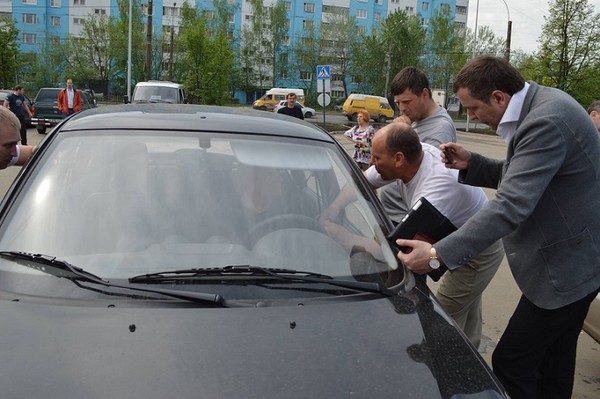 На очередном рейде по выявлению нелегальных такси в Иваново, присутствовал депутат ГД... I-508