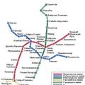Карты метро городов Украины, Беларусии и Узбекистана (СНГ
