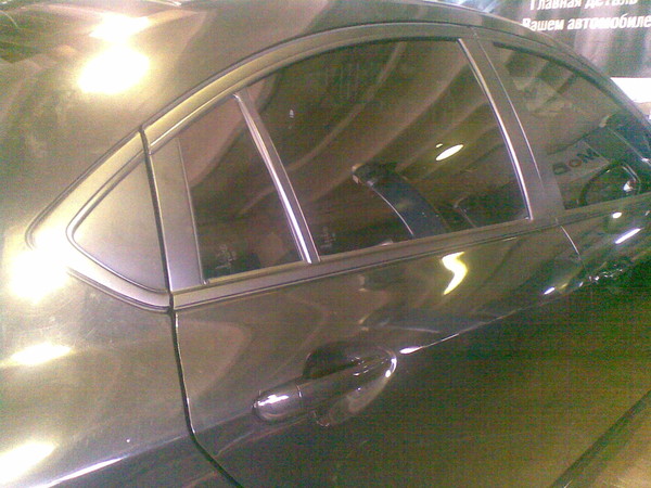 Мазда 6. Снятие и установка передней двери. Mazda 6