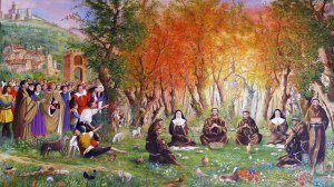 святой Франциск и святая Клара