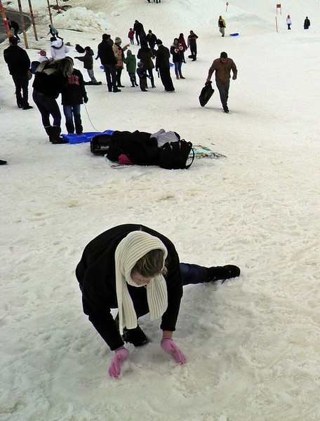 Игра в снежки