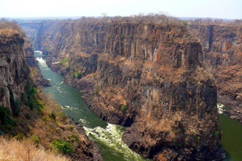 Хроника путешествия. ЮАР - Намибия - водопад Виктория.