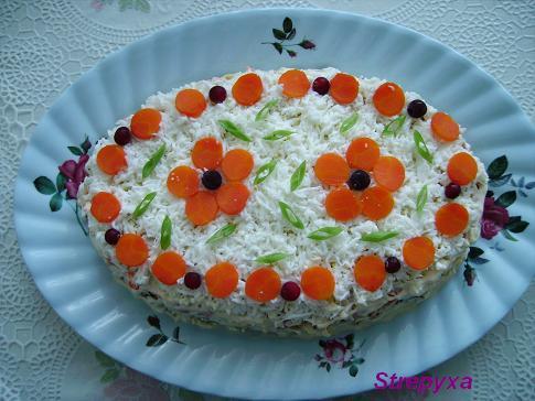 Салаты на день рождения со свеклой простые и вкусные рецепты