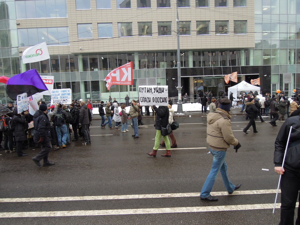 Митинг против Путина
