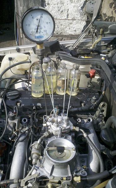 Мерседес 102 впрыска bosch ke jetronic схема