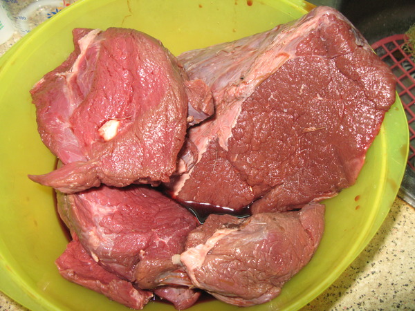 Мясо лося в духовке рецепт