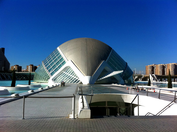 valencia cuidad de las artes y las ciencias 2011 валенсия город исскуств и науки