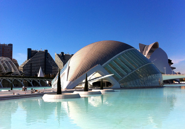 valencia cuidad de las artes y las ciencias 2011 валенсия город исскуств и науки