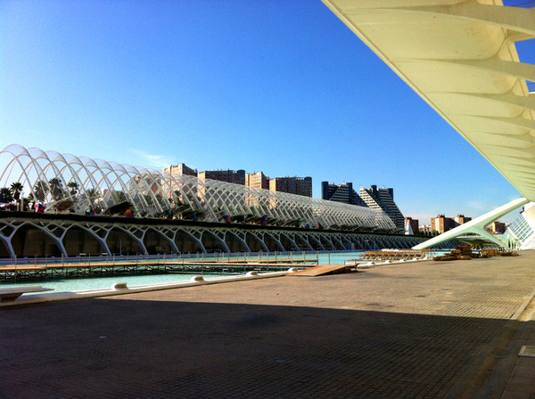 valencia cuidad de las artes y las ciencias 2011 валенсия город исскуств и науки