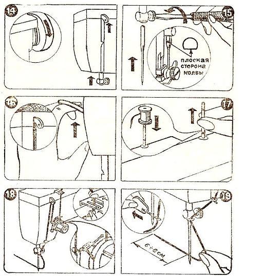 Инструкция Пользования Швейная Машинка Чайка 132М