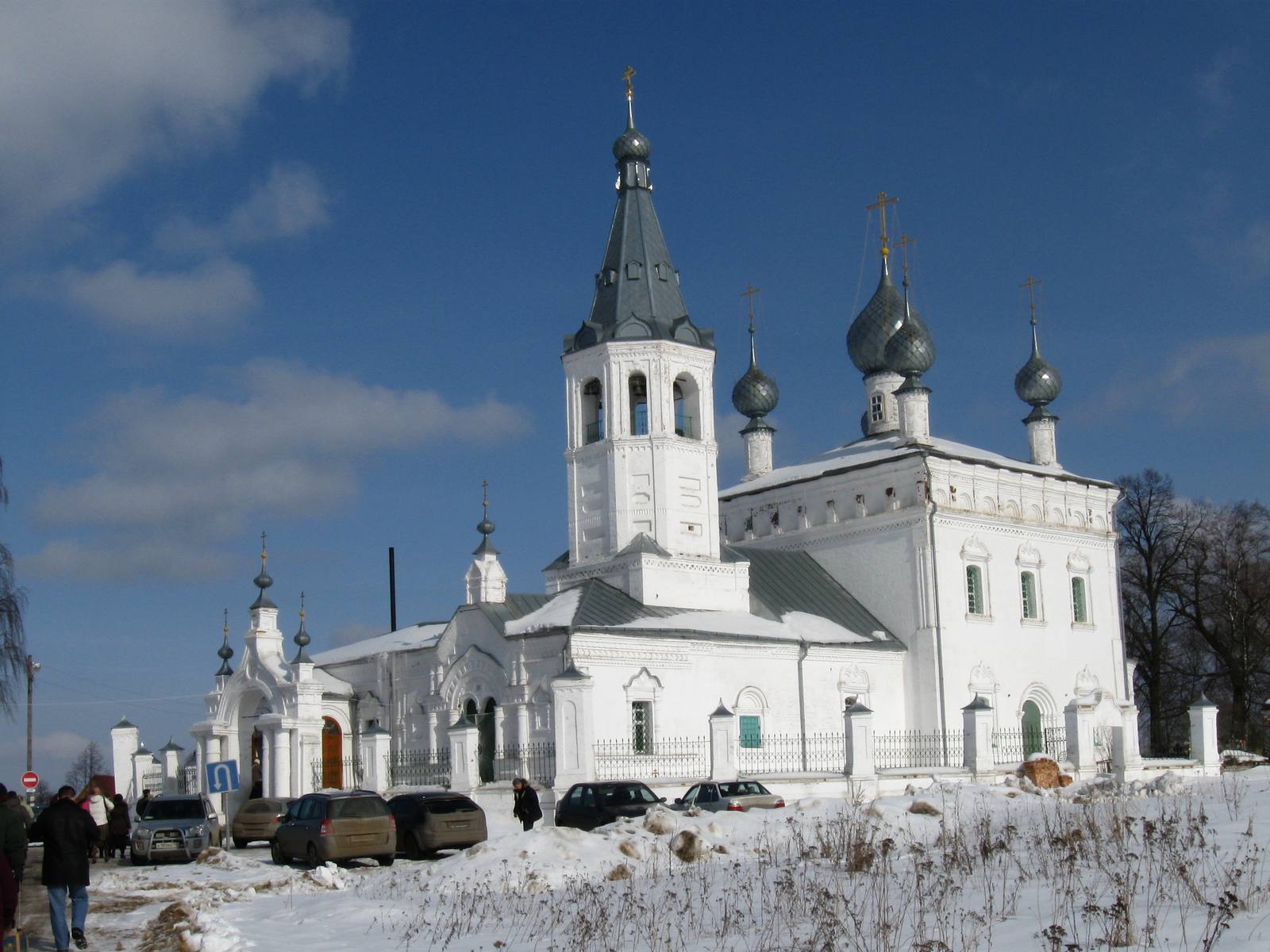 Антушково монастырь Сошествия Креста