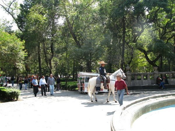 Мехико. Парк Аламеда