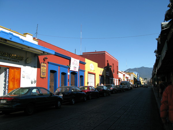 Оахака утренняя улочка