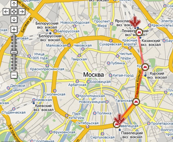 С павелецкого до белорусского вокзала схема метро С павелецкого до белорусского вокзала схема метро