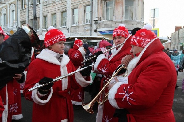 Парад Дедов Морозов 