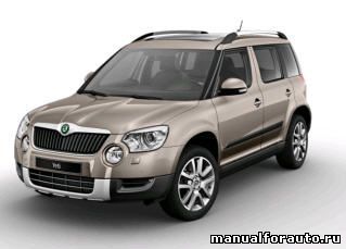 Установка сигнализации на Skoda Yeti, точки подключения