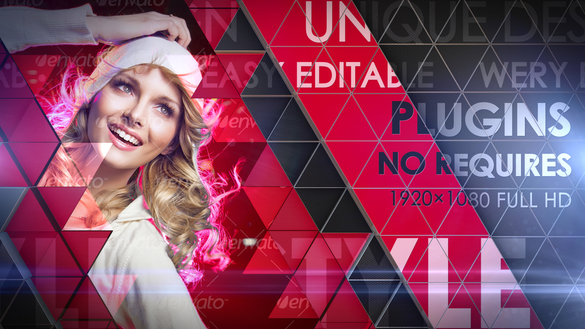 fashion promo after effects template download