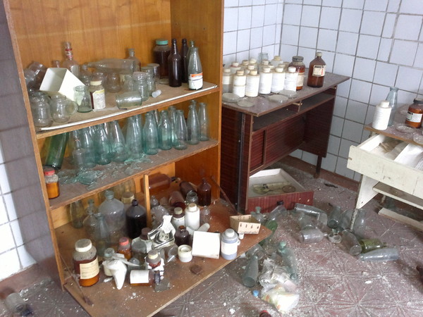 Заброшенная санитарно эпидемиологическая станция