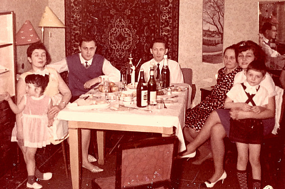 Норильск, 1968, родители