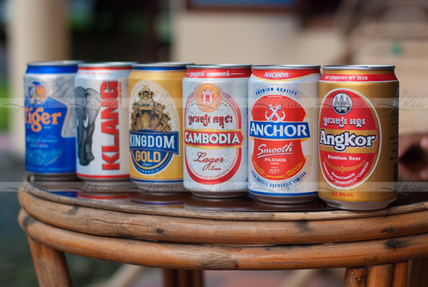 Сравнение камбоджийского пива