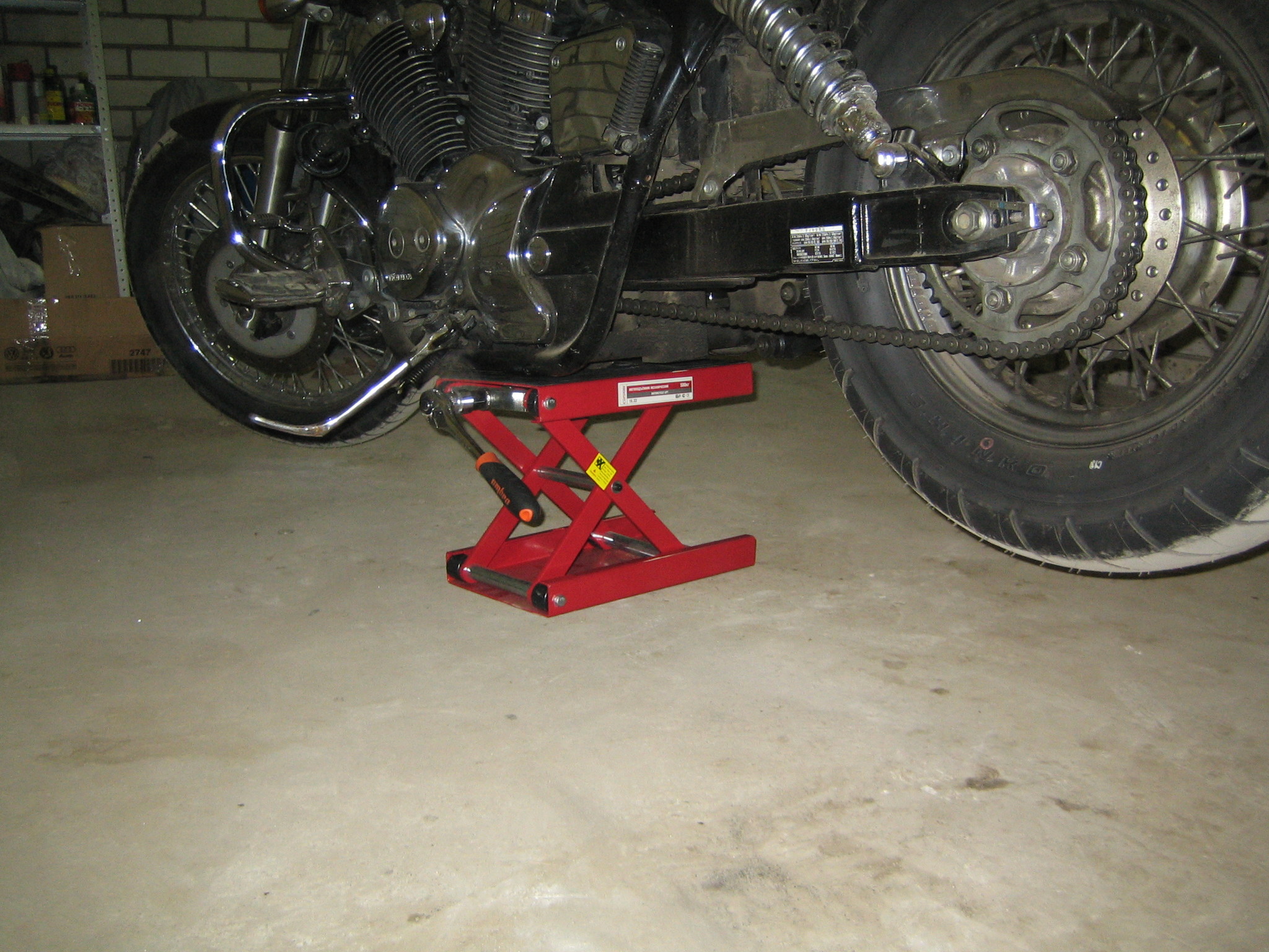 подъемный стол для мотоцикла своими руками
