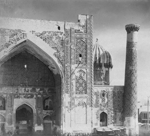 Медресе Шир-Дор в начале ХХ века