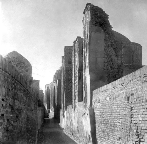 Ансамбль мавзолеев Шахи-Зинда в начале ХХ века