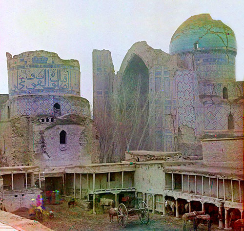 Мечеть Биби-Ханым в начале ХХ века
