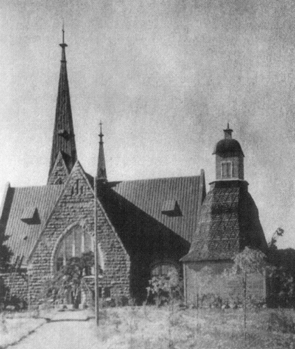 Кирха Марии Магдалины в городе Приморске в начале ХХ века