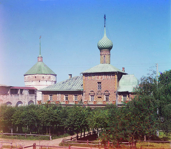 Церковь Одигитрии в начале XX века  (фото С.М. Прокудина-Горского)