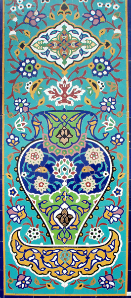 Из серии «Персидские узоры». Мозаика на мавзолее Имамзаде Салех.