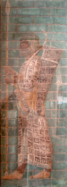 Из серии «Персидские узоры». Древнеперсидский барельеф в Национальном музее Ирана.