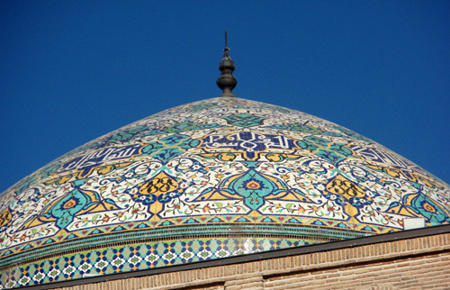 Из серии «Персидские узоры». Купол мечети Сепах Салар.