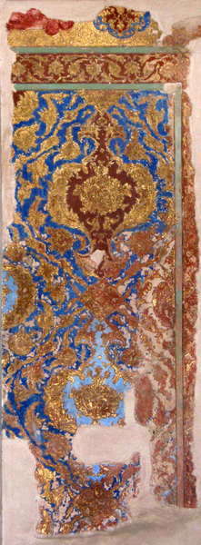 Из серии «Персидские узоры». Фрагмент настенной росписи во дворце Али Капу.