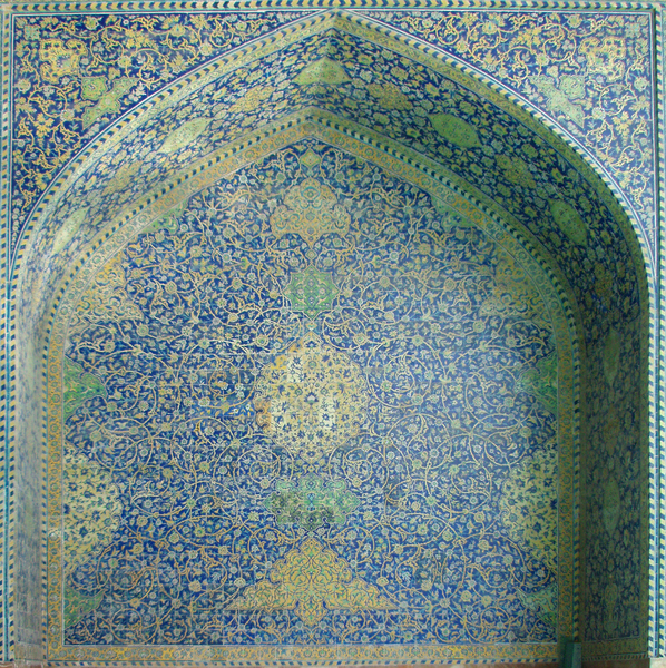 Из серии «Персидские узоры». Фрагмент мозаики в мечете Имама (Шаха).