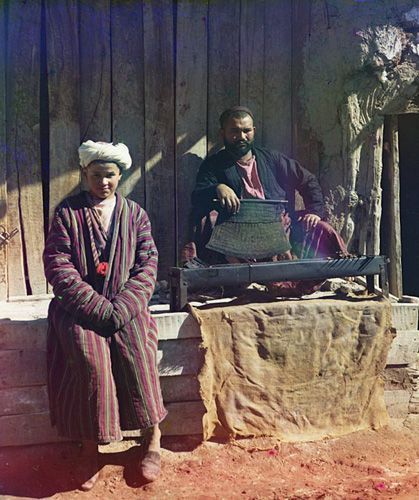 Из серии ''Узбекские портреты''. Шашлычник в Самарканде (фото начала ХХ века).