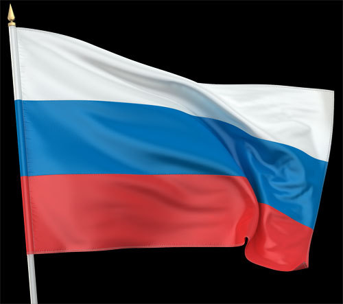 флаг россии черный