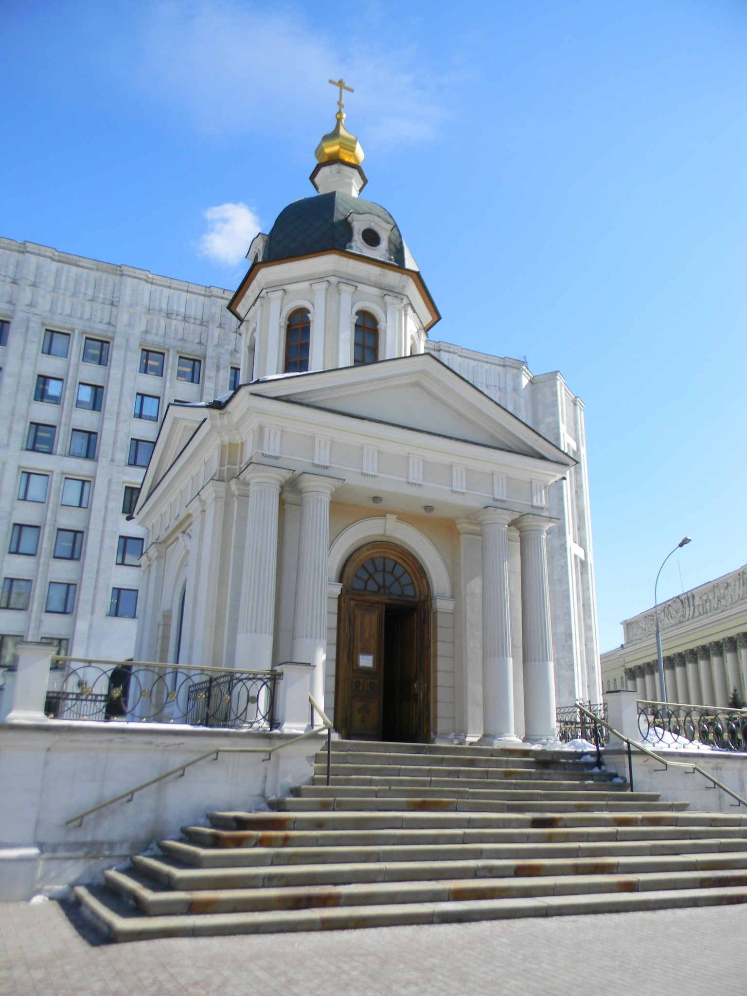Храм-часовня во имя свв. блгвв. кнн. Бориса и Глеба на Арбатской площади