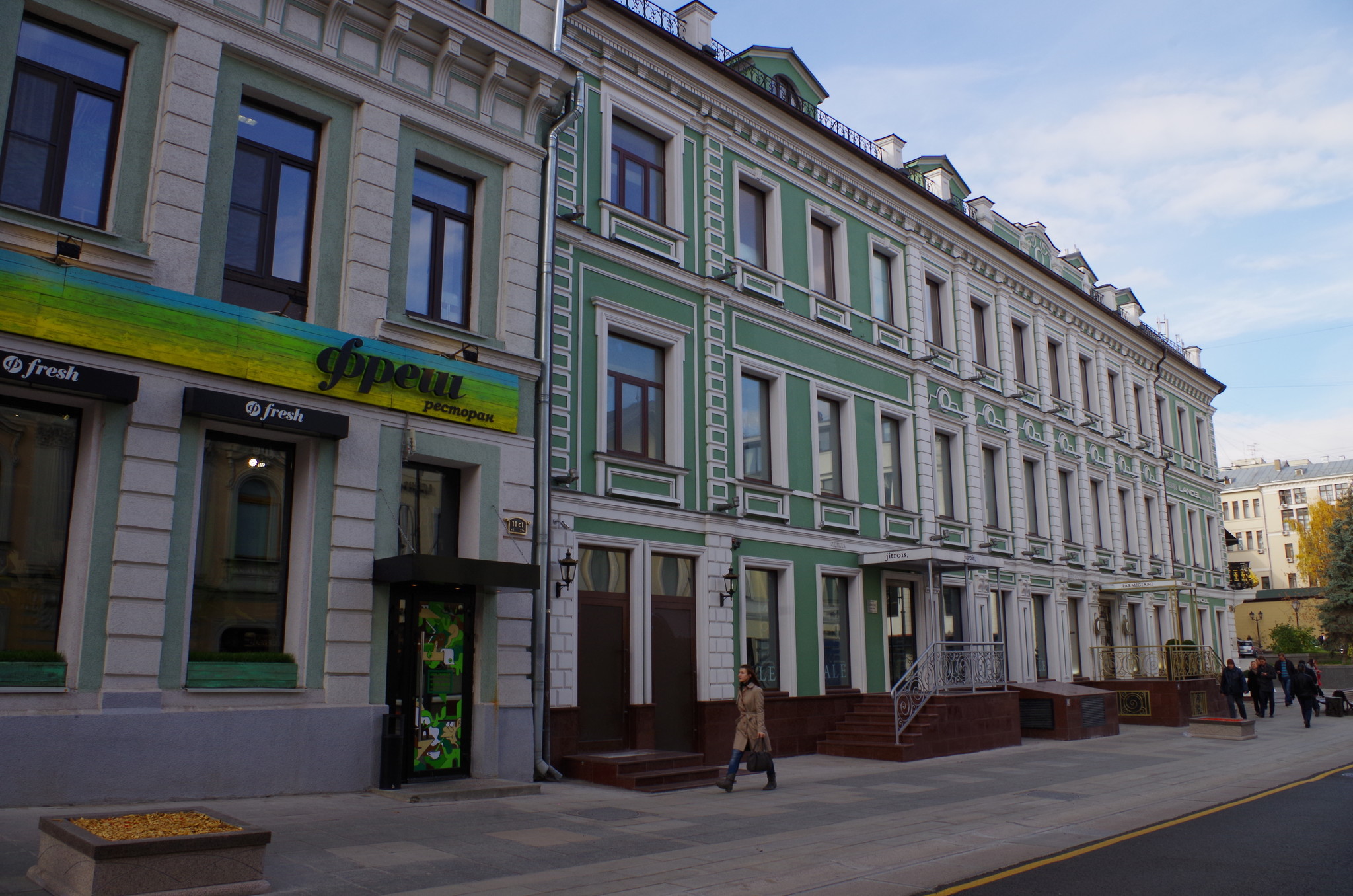 улица Большая Дмитровка, дом 11, строение 1А и дом 13