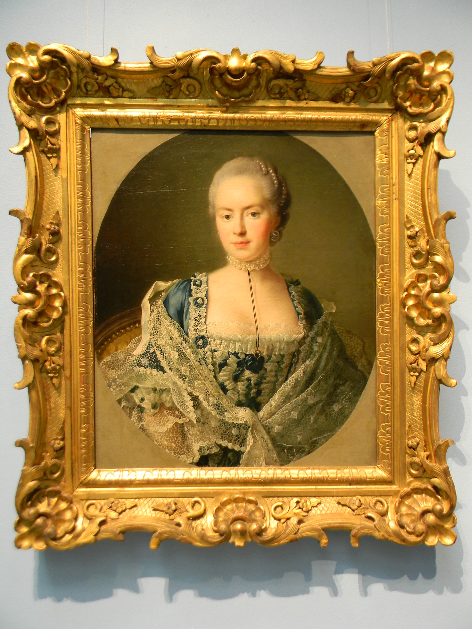 Портрет графини Дарьи Петровны Чернышёвой-Салтыковой. 1762 г. (Франсуа Юбер Друэ младший)
