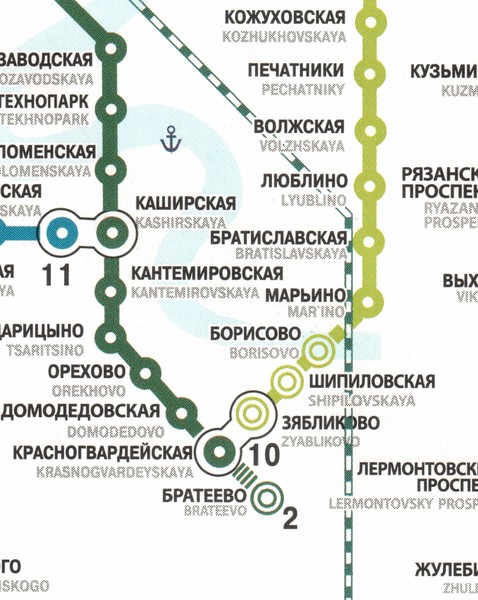 Схема метро