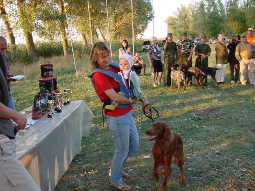 Ейск, сентябрь 2009. Осенний Всероссийский Чемпионат легавых собак по полевой дичи ранга CACT. Состязания ранга CACIT. I-86