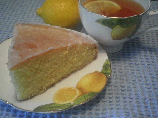 Лимонно-кукурузный пирог 