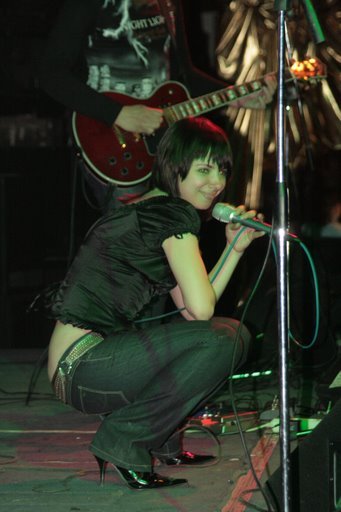 Юлия - вокалистка группы П.Р.О. 2006 - 2008