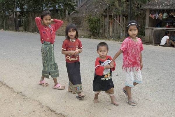 Северный Лаос - фотоотчет (траффик)