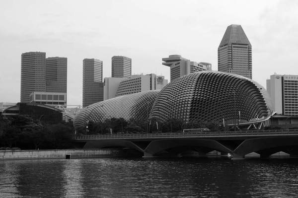 Бананово-лимонный черно-белый Сингапур - фотоотчет