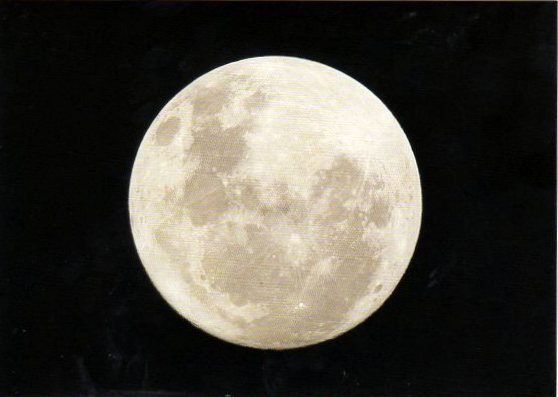 Луна Вид с борта МКС 2005 Крикалёв