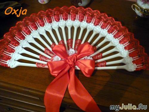 Подарок из ложек Подарок из ложек