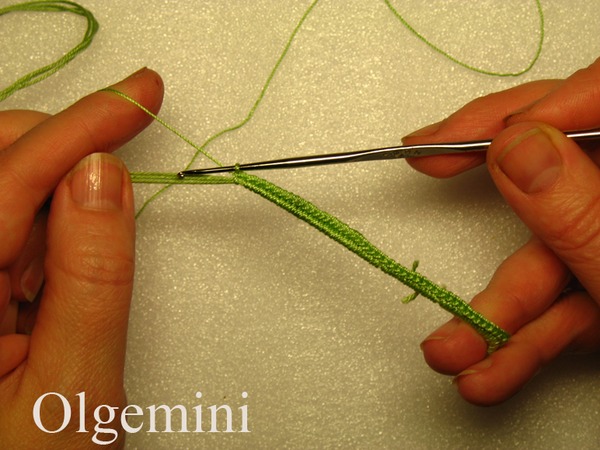OLGEMINI: Element of Irish crochet