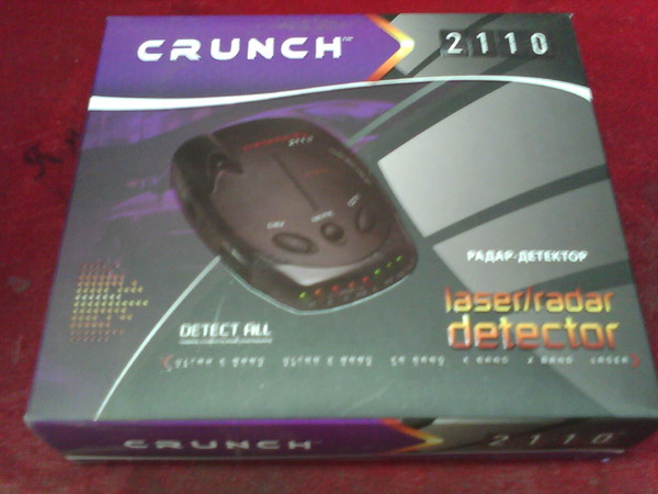 Антирадар crunch 2110 инструкция по применению фото Антирадар crunch 2110 инструкция по применению